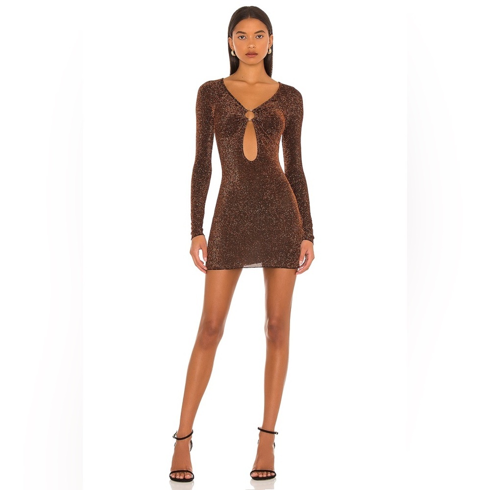 NWT Superdown Revolve Naomi Cooper Mini Dress Size Large